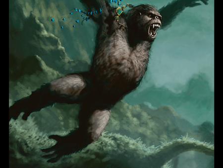 Ape    Plant Double-Sided Token [Modern Horizons 3 Commander Tokens] For Discount