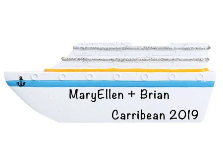 Cruise Ship Personalized Ornament For Cheap