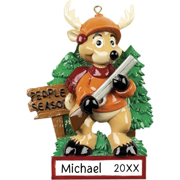 Hunting Deer Christmas Ornament Cheap