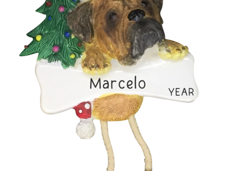 Bullmastiff Personalized Ornament Supply