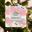 Pink Baby Photo Frame Personalized Ornament Sale