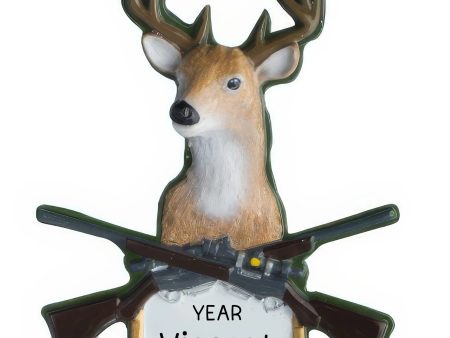 Deer Hunter Christmas Ornament For Sale