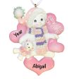 Pink Baby s 1st Christmas Snowbaby Personalized Ornament Online Sale