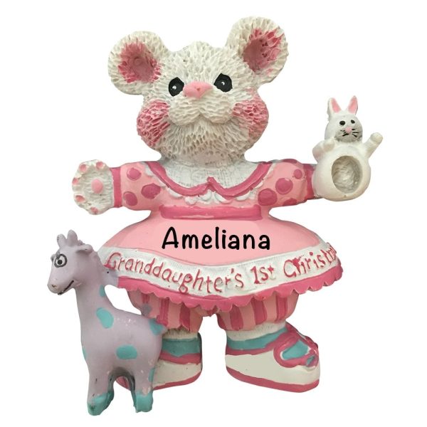 Granddaughter s 1st Christmas Personalized Ornament Supply