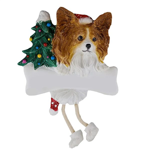 Papillon Personalized Ornament Online Sale