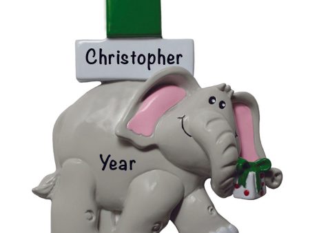 Christmas Elephant Christmas Ornament For Discount