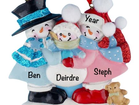 New Mommy and Daddy Christmas Ornament Discount