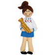 Trumpet Girl Christmas Ornament Online Sale