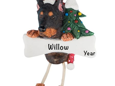 Doberman Personalized Ornament Cheap