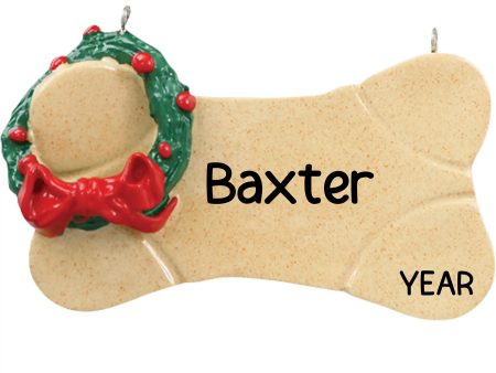 Brown Dog Bone Christmas Ornament Online Hot Sale