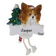 Papillon Personalized Ornament Online Sale