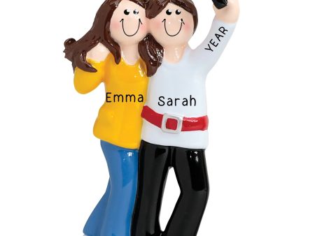 Selfie BFF Christmas Ornament Sale