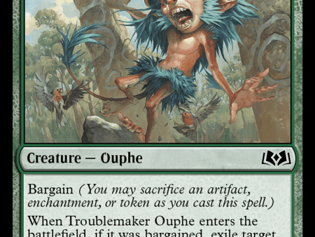 Troublemaker Ouphe (WOE-194) - Wilds of Eldraine [Common] Supply