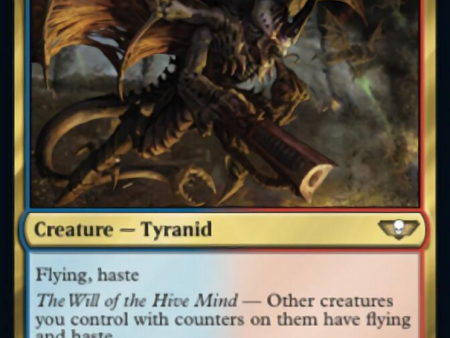 Winged Hive Tyrant (40K-148) - Warhammer 40,000 Commander [Rare] Online Sale