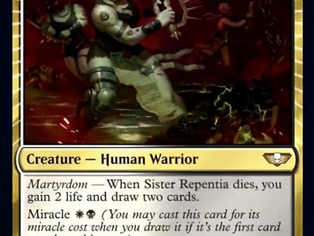 Sister Repentia (40K-142) - Warhammer 40,000 Commander [Rare] Online