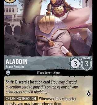 Aladdin - Brave Rescuer (171 204) - Ursulas Return Cold Foil [Uncommon] Fashion