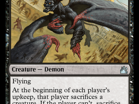 Woebringer Demon (RVR-098) - Ravnica Remastered [Uncommon] Online Hot Sale