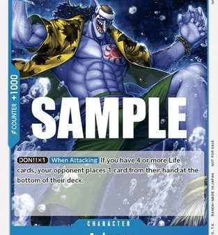 Arlong (Sealed Battle Kit Vol. 1) (P-048) - One Piece Promotion Cards  [Promo] For Sale