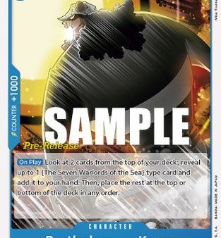 Bartholomew Kuma (OP02-057) - Paramount War Pre-Release Cards  [Uncommon] Fashion