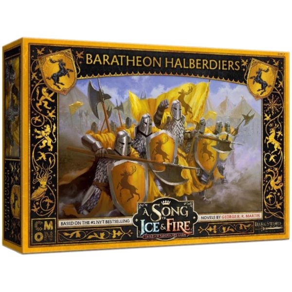 A Song of Ice & Fire: Tabletop Miniatures Game - Baratheon Halberdiers Online Sale