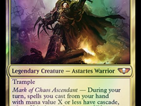 Abaddon the Despoiler (40K-171) - Warhammer 40,000 Commander Foil [Mythic] Hot on Sale