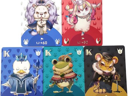 KINGs: TRICKTAKERs: Deluxe King Cards - Set of 5 (Japanese Import) (Non QC Sales Only) Cheap