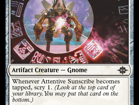 Attentive Sunscribe (LCI-004) - The Lost Caverns of Ixalan [Common] Online Hot Sale