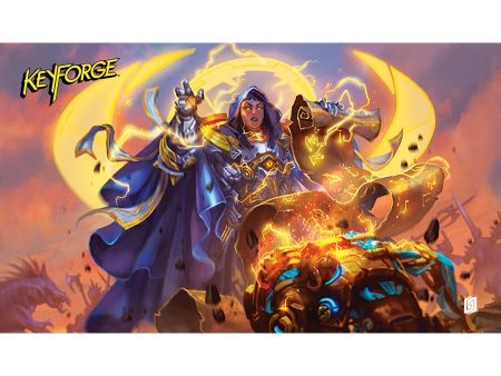 KeyForge Adventures - Battlevangelist Playmat Fashion