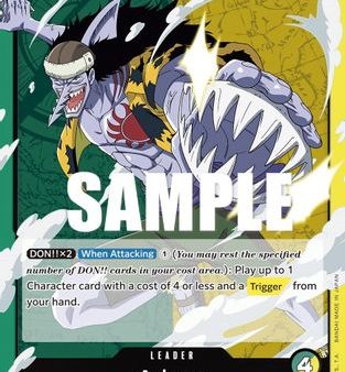 Arlong (OP03-022) - Pillars of Strength  [Leader] For Discount