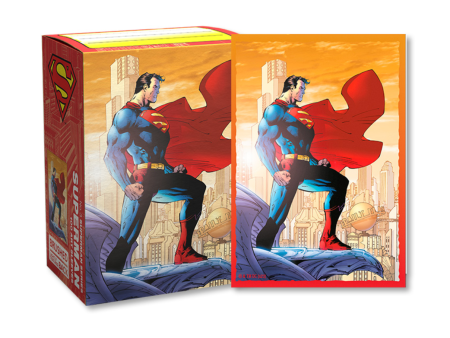 Dragon Shield - Limited Edition Brushed Art Sleeves: Superman 2 (100ct) Discount