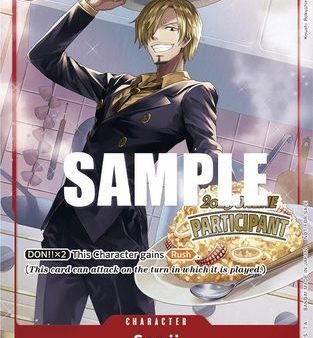 Sanji (Online Regional 2023) [Participant] (ST01-004) - One Piece Promotion Cards Foil [Promo] Online Sale