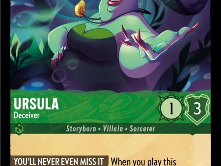 Ursula - Deceiver (90 204) - Into the Inklands  [Uncommon] on Sale