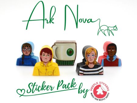 MeepleStickers: Ark Nova for Association Worker Meeples For Sale