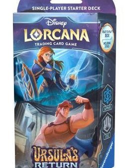 Disney Lorcana - Ursula s Return - Starter Decks - Sapphire & Steel Hot on Sale