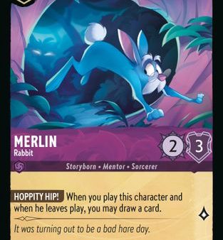 Merlin - Rabbit (52 204) - Rise of the Floodborn Cold Foil [Rare] Online Sale