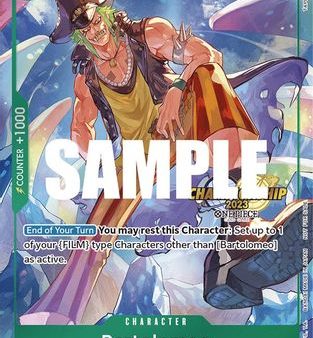 Bartolomeo (CS 2023 Event Pack) (P-029) - One Piece Promotion Cards Foil [Promo] For Sale