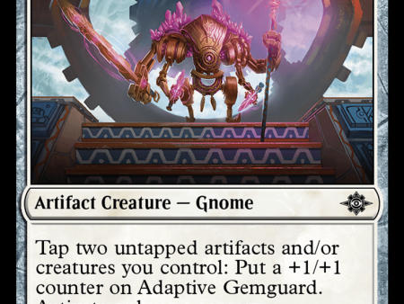 Adaptive Gemguard (LCI-003) - The Lost Caverns of Ixalan [Common] Hot on Sale