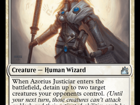 Azorius Justiciar (RVR-006) - Ravnica Remastered [Uncommon] Online