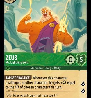 Zeus - Mr. Lightning Bolts (92 204) - Ursulas Return  [Super Rare] Cheap