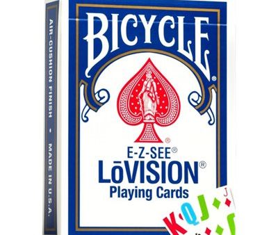 Bicycle Playing Cards - E-Z See   Lo Vision Jumbo Index For Discount