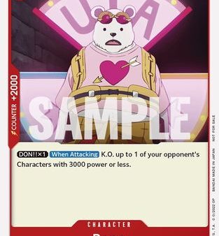 Bepo (One Piece Film Red) (P-019) - One Piece Promotion Cards  [Promo] Online now