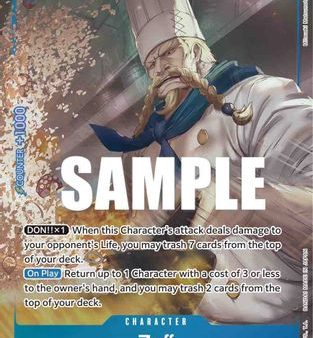 Zeff (Alternate Art) (OP03-047) - Pillars of Strength Foil [Rare] Cheap