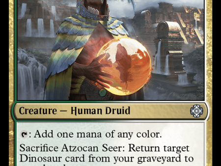 Atzocan Seer (LCC-265) - The Lost Caverns of Ixalan Commander [Uncommon] on Sale