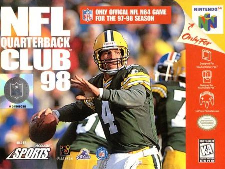 NFL QUARTERBACK CLUB 98  - N64 (W BOX & MANUAL) Online