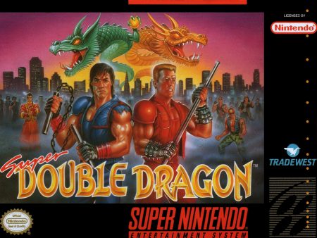 SUPER DOUBLE DRAGON  - SNES (W BOX) For Sale