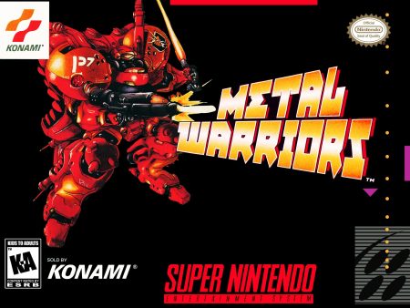 METAL WARRIORS  - SNES (W BOX) Cheap