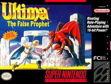 ULTIMA: THE FALSE PROPHET  - SNES (W BOX) Cheap