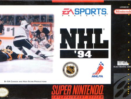 NHL 94  - SNES (W BOX & MANUAL) Online Hot Sale