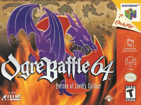 OGRE BATTLE 64: PERSON OF LORDLY CALIBER  - N64 (W BOX) on Sale