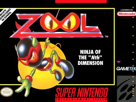 ZOOL: NINJA OF THE NTH DIMENSION  - SNES (W BOX) Cheap